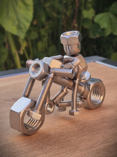 Handmade metal sculpture - handmade,