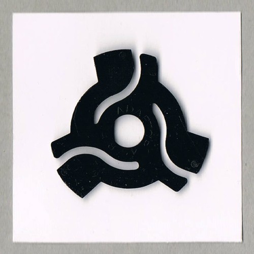 Vinyl record adapter black - adapter,