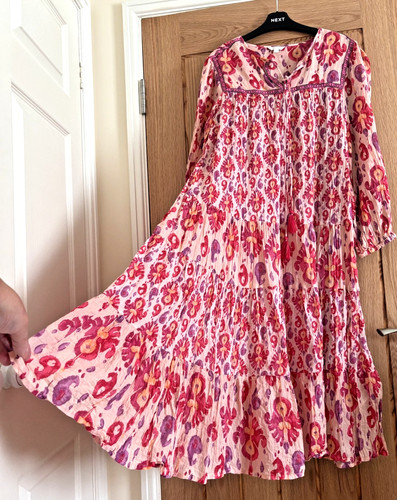 Monsoon pink lilac - pink,, batik