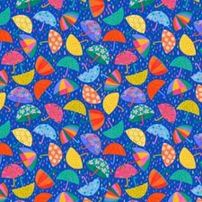 Multicoloured umbrellas splash - multicoloured,