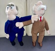 Retro Disney The Muppets  Statler & Waldorf soft plush toys Old Men Balcony Gift