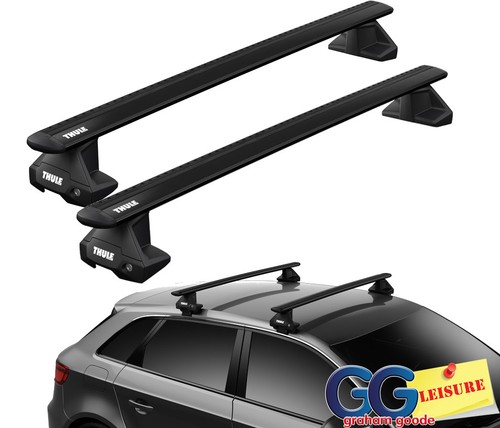 Thule evo black wingbars - wingbars, roof