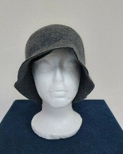 Cloche Hat Grey Women's