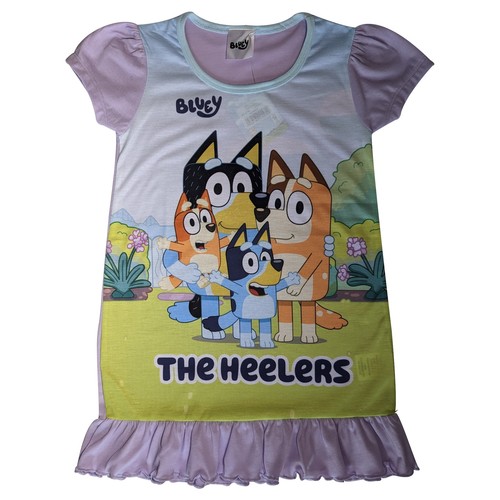 Girls bluey nightdress short - nightdress,