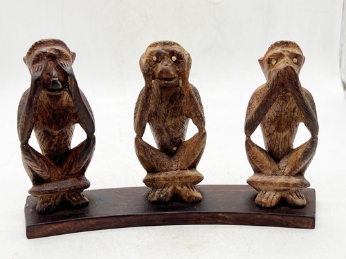 Vintage wooden ornament three - vintage,