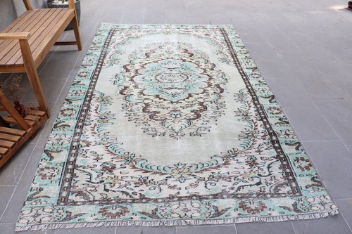 Turkish vintage rug - turkish, rug,