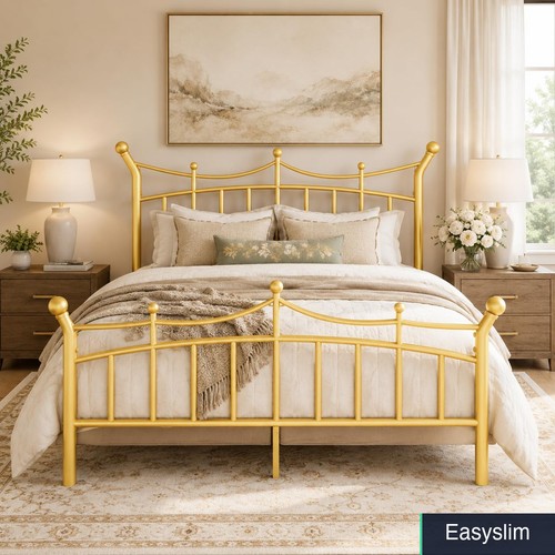 Metal platform bed - metal,