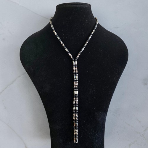 Magnetic hematite lariat - magnetic,