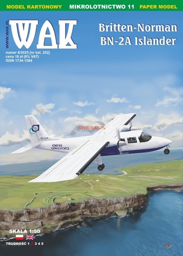 Wak card paper model - kit, bn-2a