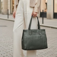 Rowallan Green Leather
