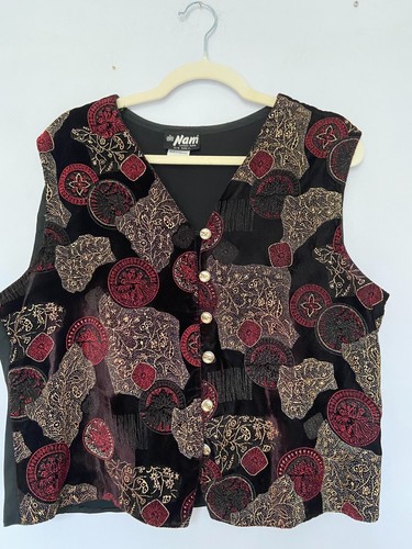 Nam black velvet red - , and