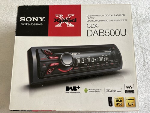 Sony cdx dab500u new boxed - dab500u,