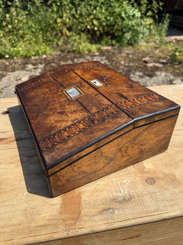 Antique victorian burr walnut - victorian,