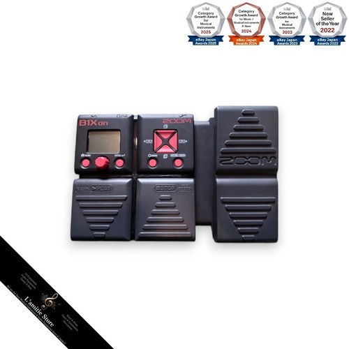 Zoom b1xon bass effects with - zoom,