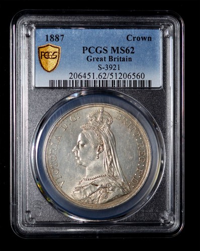 Pcgs ms62 1887 - pcgs, britain