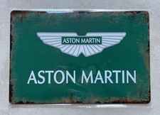 ASTON MARTIN METAL SIGN MAN