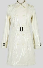 Women Trench Vinyl Shiny