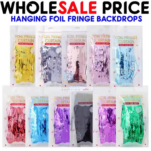 Foil fringe tinsel - 2m-3m,