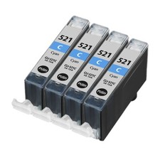 4 Cyan Ink Cartridge For Canon