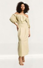 ASOS DESIGN Womens Nude Maxi