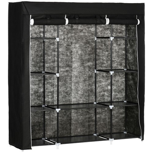 Portable fabric wardrobe - portable,