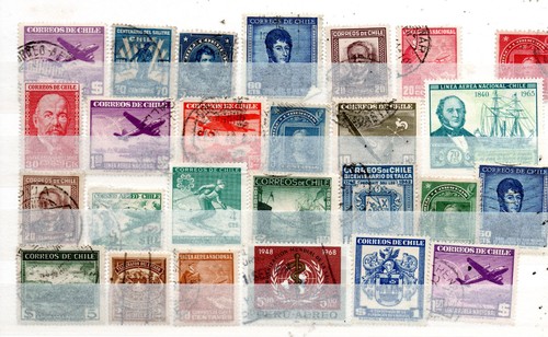 Chile stamps lot diversas - stamps, de