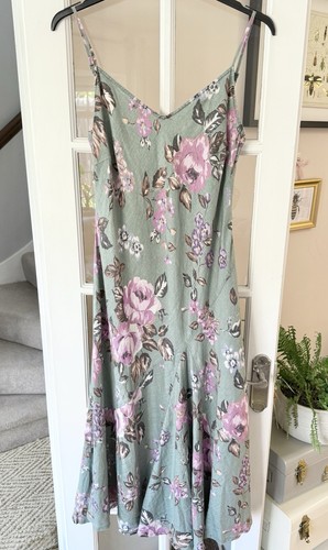 Per una green rose linen - una,