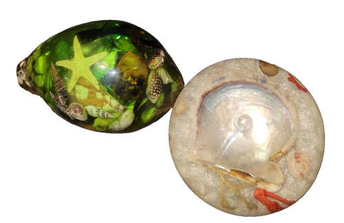 Vintage 60s 70s lucite - 2x,
