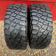 2x BF Goodrich Mud Terrain KM3 Tyres, 265/60R18 pair with 11mm tread 