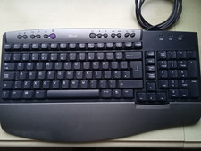 Trust Wired Computer Keyboard with Wrist Rest to Alleviate Wrist Strain