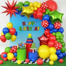 Red Blue Green Yellow Balloon