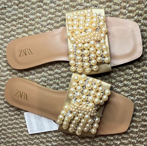 Zara women slide sandals - zara, women’s