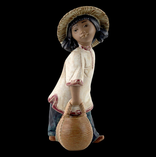 Lladro chinese girl - lladro, "chinese