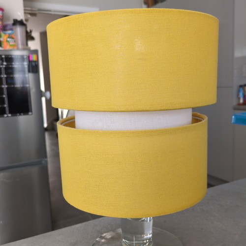 Yellow light shade for - shade, ceiling