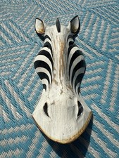 Zebra - Wood - Home - Hanging - Wall Decor - Zebra - Head