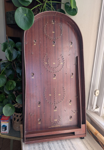 Bagatelle wooden tabletop game - wooden,
