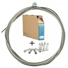 SHIMANO BIKE CABLE SHIFT GEAR STAINLESS DERAILLEUR INNER SHIFTER WIRE CRIMP LONG