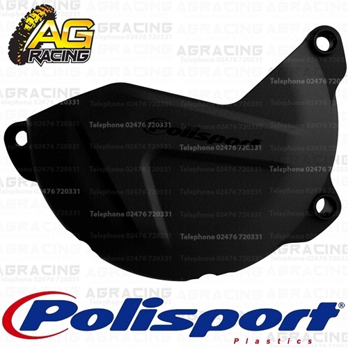 Polisport black clutch cover - polisport,