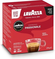 Lavazza a Modo Mio Passionale Coffee Pods Espresso, 100% Arabica, 36 Capsules