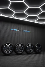 Genuine 17" Ford Puma MK2 Diamond Cut Alloy Wheels With Tyres SET OF FOUR