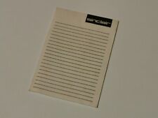 Original Branded Sinclair QL, Zx Spectrum Microdrive Notepad - 10 sheets #RARE#
