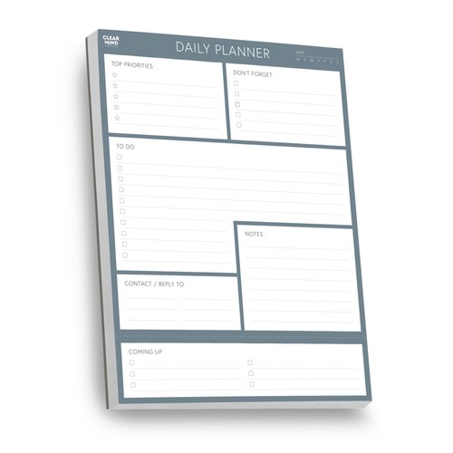 Daily planner pad - planner,
