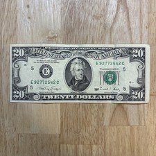 Old 20 Dollar Bill (1990)