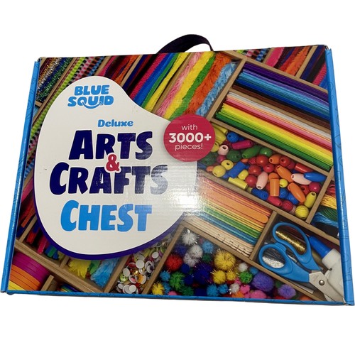 Deluxe arts crafts - crafts, chest