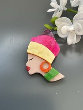 Vibrant Retro Style Acrylic