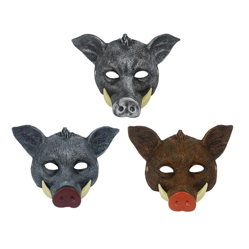 Halloween boar mask dressing - halloween,