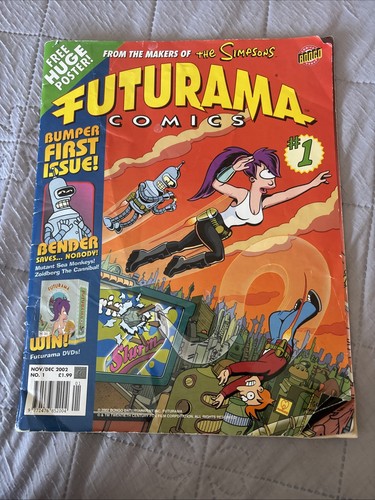Futurama comics uk - futurama, edition