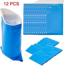 12 Disposable Urinal Wee Pee Urine Bags Camping Travel Driving Emergency Outdoor