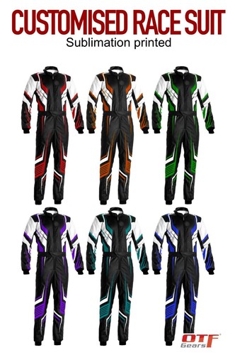 Kart race suit customized - go,