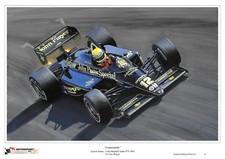 Ayrton Senna Lotus Renault